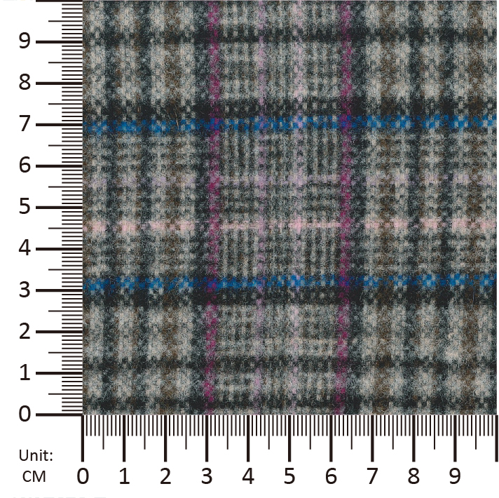 Wooly Plaid Woven(KS-CL3311)-image